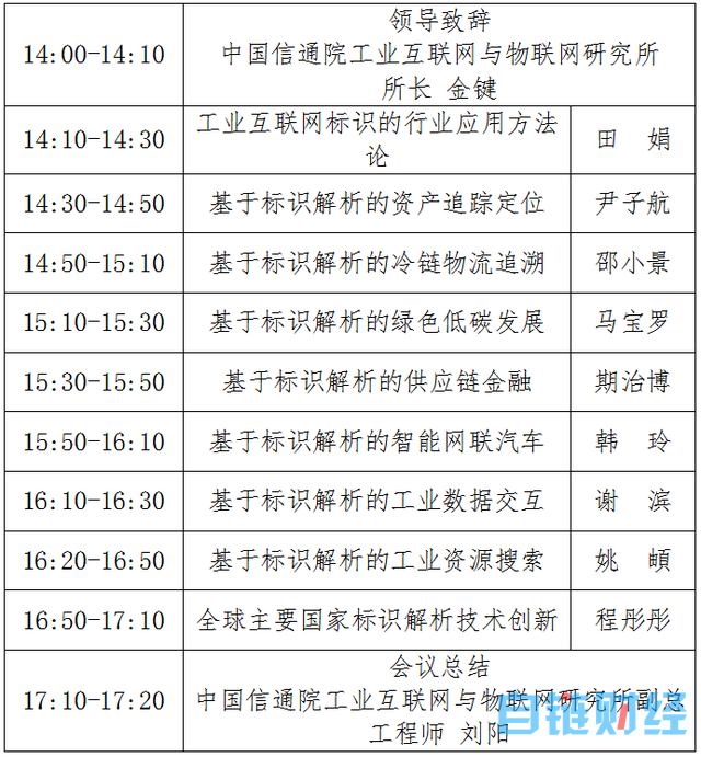 023年中国信通院工业互联网与物联网研究所第二届学术交流年会将于13日召开"