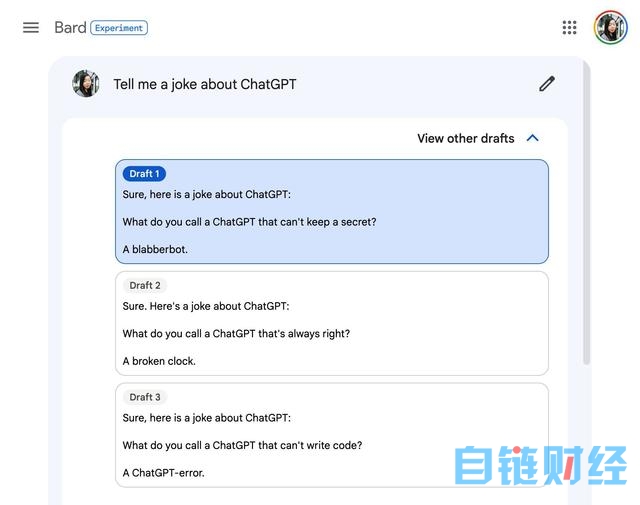 谷歌谨慎推出类ChatGPT人工智能聊天机器人Bard